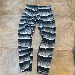 Puma Black and White Patterned Leggings